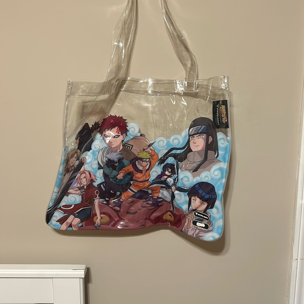 Clear Anime Character Tote Bag